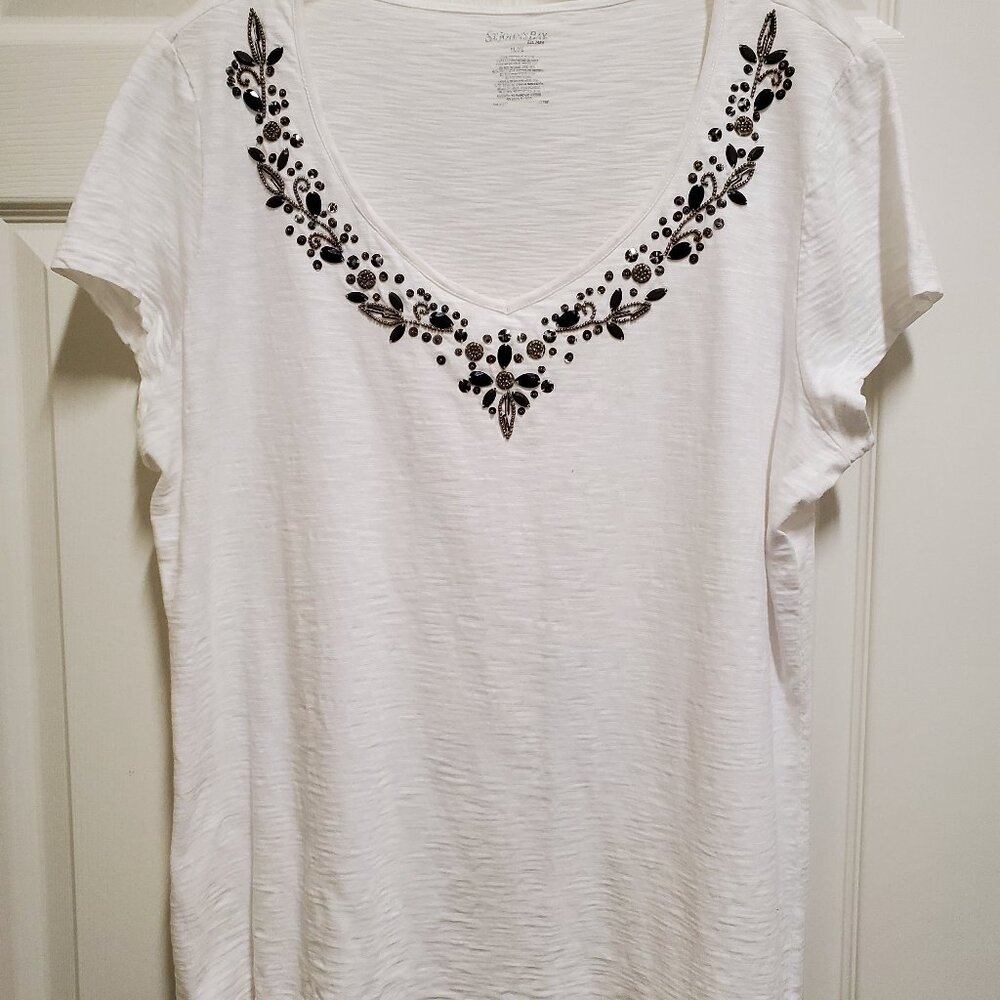 Jeweled Tee